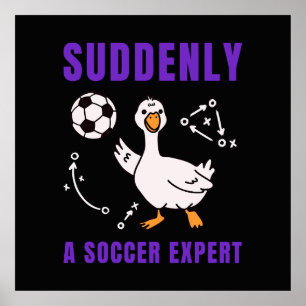 Poster Soudain un expert de football