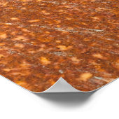 Poster Soudé vieux métal, texture rouille. (Coin)