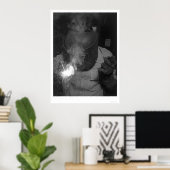 Poster Souder 1943 (Bureau à domicile)