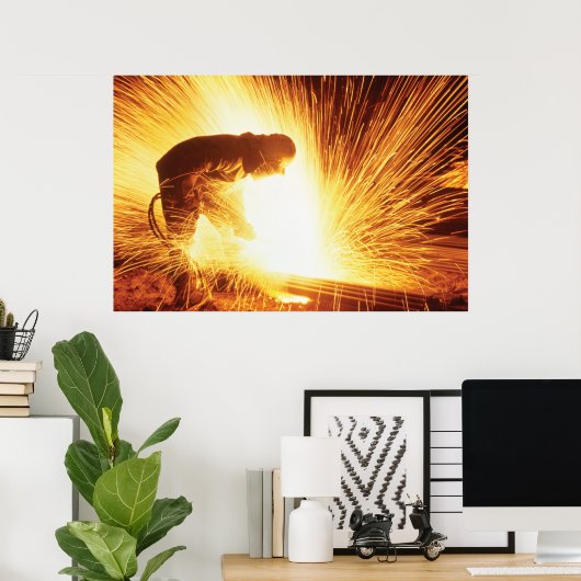 Poster Soudeur (Bureau à domicile)