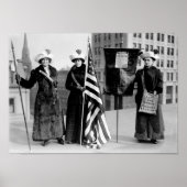 Poster Souffragettes vers 1912 (Devant)