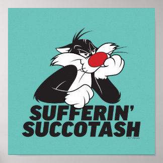 Poster Souffrance "Sufferin' Succotash" SYLVESTER™