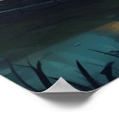 POSTER SOUHAIT MYSTIQUE BIEN PIT ART (Coin)