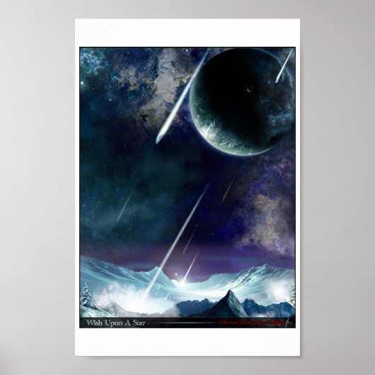 Poster Souhaite Sur Une Étoile (Devant)