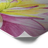 Poster Soul Food Dahlia Aquarelle (Coin)