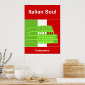 Poster Soul italienne (Cuisine)