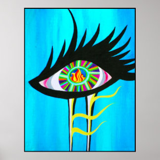 Poster Soul Lit avec flamme