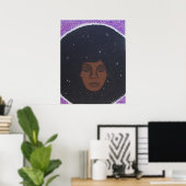 Poster Soul Sista dans la méditation (Bureau à domicile)