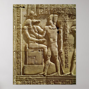 Poster Soulagement de Sobek et Ptolemy VI Philométor