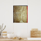 Poster Soulagement de Stela représentant une chasse au sa (Cuisine)