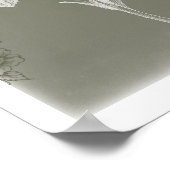 Poster Soulagement floral I (Coin)