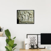 Poster Soulagement représentant des pavés (Bureau à domicile)