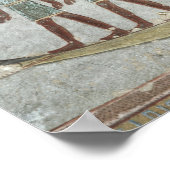 Poster Soulagement représentant Khnum dans un barque funé (Coin)