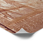 Poster Soulagement représentant un pharaon (Coin)