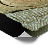 Poster Soulagement représentant une princesse mangeant un (Coin)