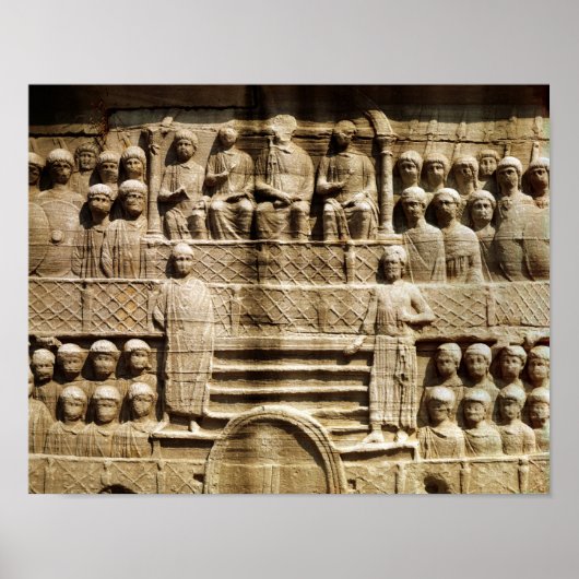 Poster Soulagement sur la base de l'Obélisque de Théodose (Devant)