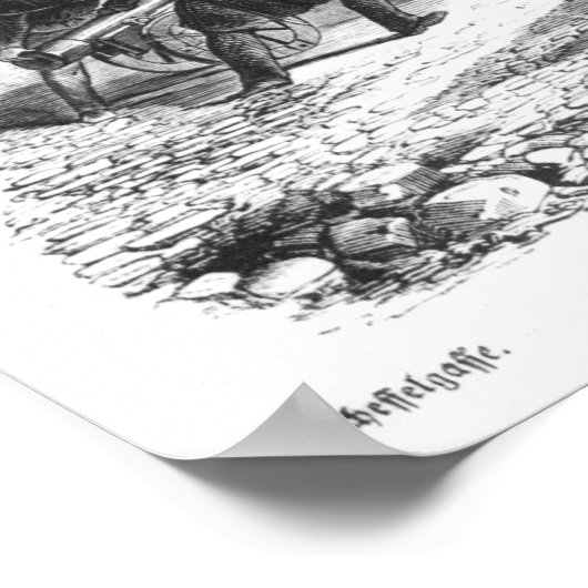 Poster Soulèvement à Dresde (Coin)