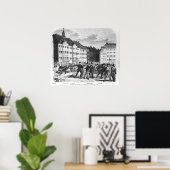 Poster Soulèvement à Dresde (Bureau à domicile)