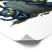 Poster Soulèvement de Zombie Kitten (Coin)