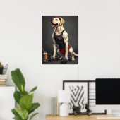 Poster Soulever, Aller chercher, Répéter : les objectifs (Bureau à domicile)