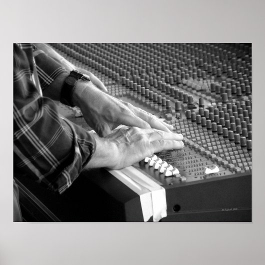 Poster Sound Man (Devant)