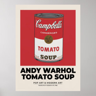Poster Soupe de tomates Campbells