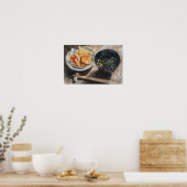 Poster Soupe Miso et Tempura (Cuisine)