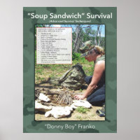 Poster Soupe Sandwich