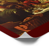 Poster Souper à Emmaüs avec des amis (Coin)