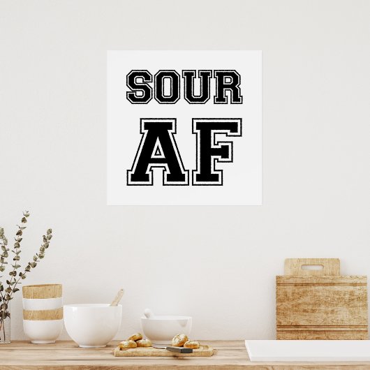 POSTER SOUR AF (Cuisine)