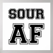 POSTER SOUR AF (Devant)