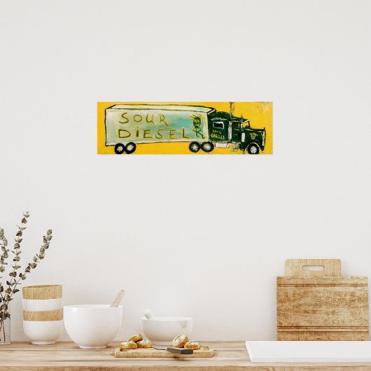 POSTER SOUR DIESEL (Cuisine)