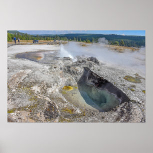 Poster Source Avoca, Biscuit Basin, Yellowstone