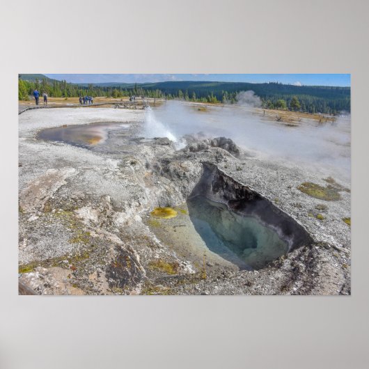Poster Source Avoca, Biscuit Basin, Yellowstone (Devant)