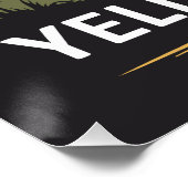 Poster Source chaude du parc national de Yellowstone (Coin)