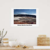 Poster Source chaude du parc national Yellowstone (Cuisine)