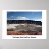 Poster Source chaude du parc national Yellowstone (Devant)