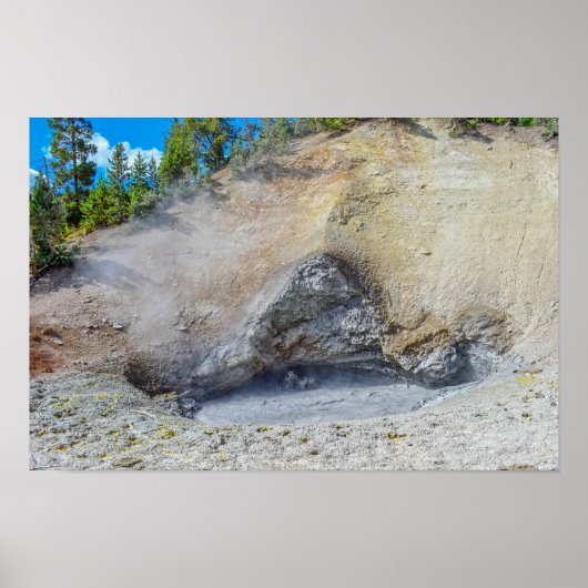 Poster Source de la Gueule de Dragon, Parc national de Ye (Devant)