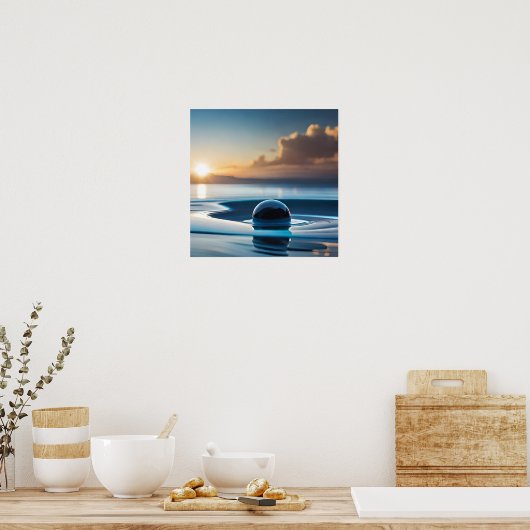 Poster Source de vie (Cuisine)