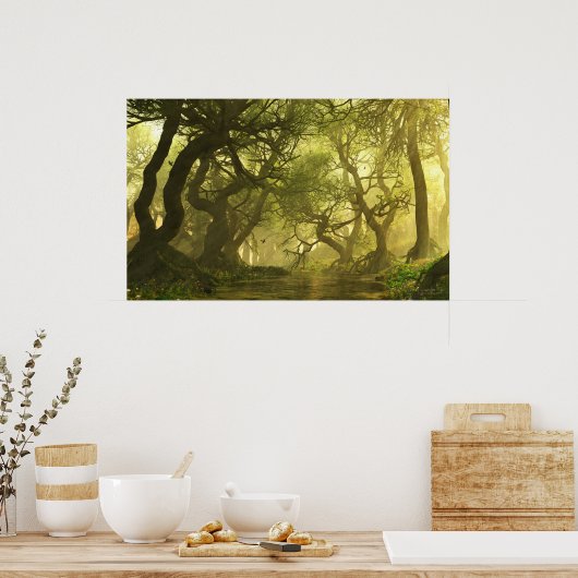 Poster Source du ruisseau Canopy (Cuisine)