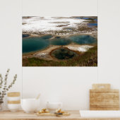 Poster Sources chaudes bleues Yellowstone (Cuisine)