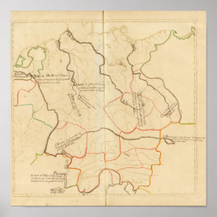 Poster Sources des rivières allemandes