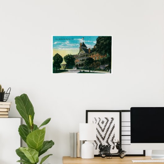 Poster Sources thermales en Robles Paso, CAPaso Robles, C (Bureau à domicile)