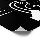 Poster Sourde non grossière (Coin)