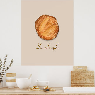 Poster Sourdough Bread
