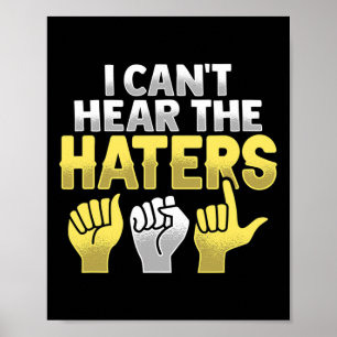 Poster Sourds sourds à la main ASL Sensibilisation à la p