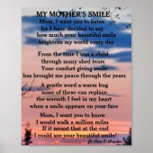 POSTER SOURIANT DE MA MÈRE (Devant)