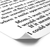 POSTER SOURIANT DE MA MÈRE (Coin)