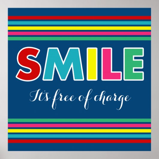 Poster Souriez ! (Devant)