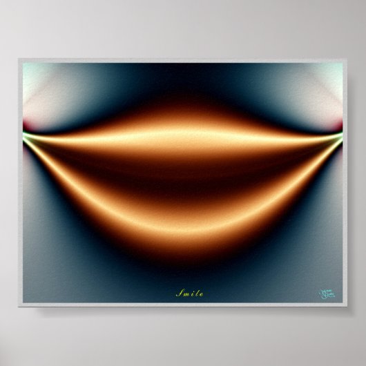 Poster Souriez. (Devant)